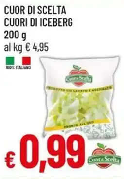 IperFamila Cuor di scelta cuori di iceberg offerta