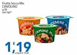 Sidis Frutta Secca Mix CIAVOLINO offerta