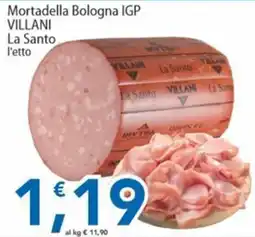Sidis Mortadella bologna igp villani la santo offerta