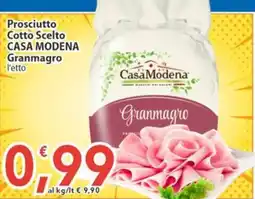 Sidis Prosciutto cotto scelto casa modena granmagro offerta