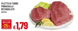 IperFamila Filetto di tonno pinnagialla offerta