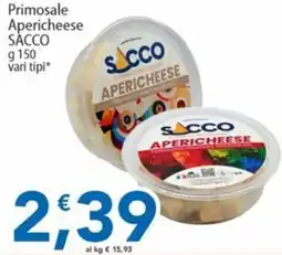 Sidis Apericheese SACCO offerta