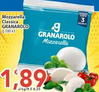 Sidis Mozzarella Classica GRANAROLO offerta