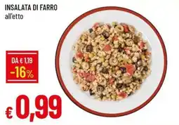 IperFamila INSALATA DI FARRO all'etto offerta