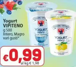 Sidis Yogurt VIPITENO offerta