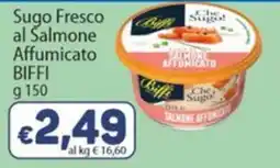 Sidis Sugo Fresco al Salmone Affumicato BIFFI offerta