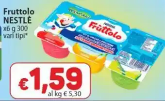 Sidis Fruttolo NESTLÈ offerta