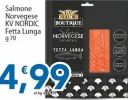 Sidis Salmon Norvegese KV NORDIC Fetta Lunga offerta