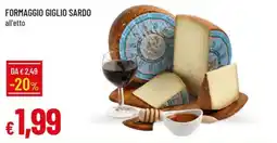 IperFamila FORMAGGIO GIGLIO SARDO offerta