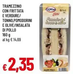 IperFamila GiMal elite Tramezzino offerta