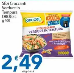 Sidis Sfizi Croccanti Verdure in Tempura OROGEL offerta