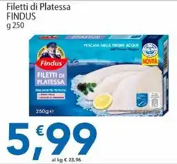 Sidis Filetti di Platessa FINDUS offerta