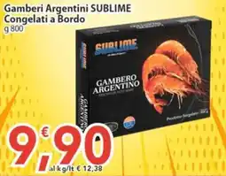 Sidis Gamberi Argentini SUBLIME offerta