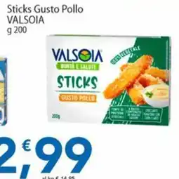 Sidis VALSOIA Sticks Gusto Pollo offerta
