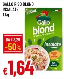 IperFamila Gallo Riso Blond Insalate offerta