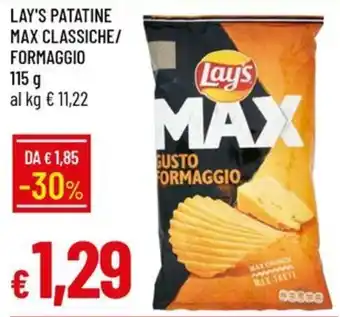 IperFamila Lay's Patatine Max Classiche offerta