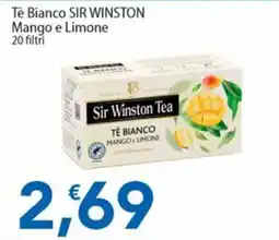 Sidis Sir Winston Tea Tè Bianco Mango e Limone offerta