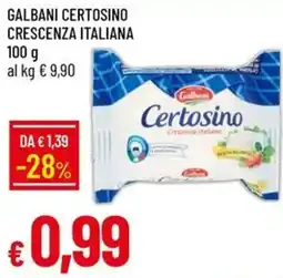 IperFamila Certosino Crescenza Italiana offerta
