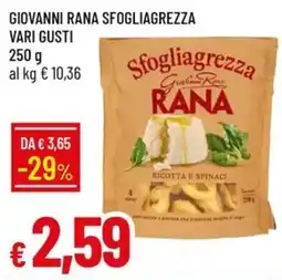IperFamila Sfogliagrezza RANA offerta