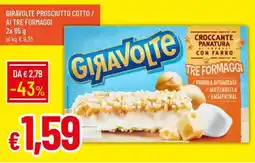 IperFamila Giravolte Tre Formaggi offerta