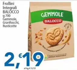 Sidis Frollini Integrali BALOCCO offerta