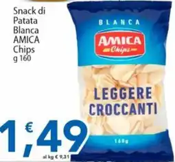 Sidis Snack di Patata Blanca AMICA Chips offerta
