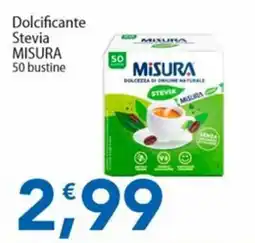 Sidis Dolcificante Stevia MISURA offerta