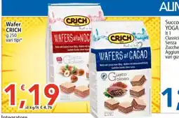 Sidis Wafer CRICH offerta