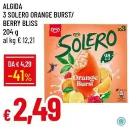 IperFamila Solero Orange Burst offerta