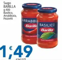Sidis Sugo BARILLA offerta