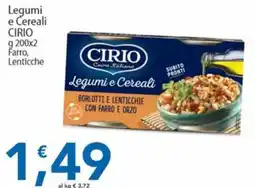 Sidis Legumi e Cereali CIRIO offerta