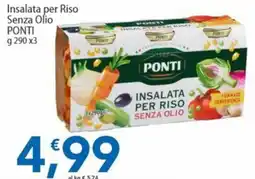 Sidis Insalata per Riso Senza Olio PONTI offerta