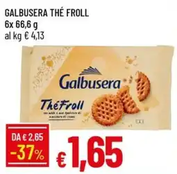 IperFamila Galbusera Thé Froll offerta