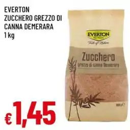 IperFamila Everton Zucchero Grezzo di Canna Demerara offerta