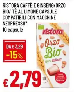 IperFamila Ristora Orzo Bio offerta