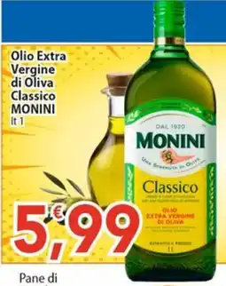 Sidis Olio Extra Vergine di Oliva Classico MONINI offerta