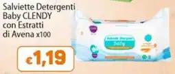 Sidis Salviette Detergenti Baby CLENDY offerta