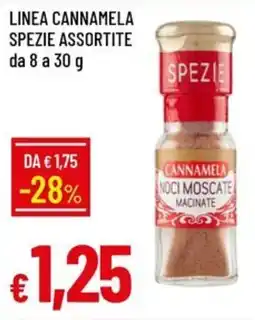 IperFamila Linea cannamela spezie offerta