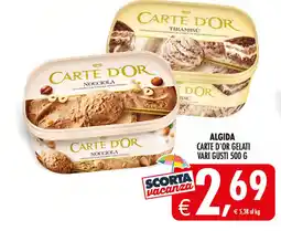 Deco Maxistore Algida Carte d'Or Gelati offerta
