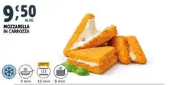 Deco Superfreddo Mozzarella in carrozza offerta