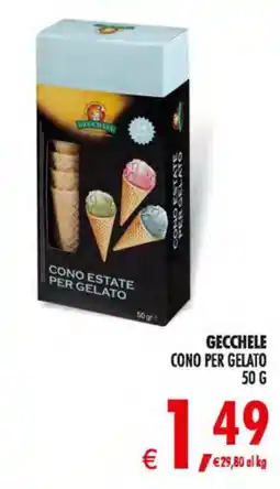 Deco Maxistore Geccele cono per gelato offerta