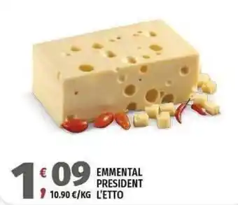 Vivo Supermercati EMMENTAL PRESIDENT offerta