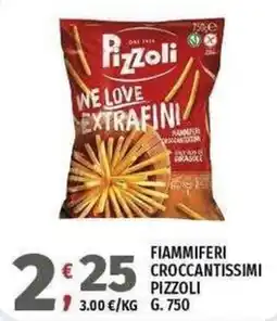 Vivo Supermercati Fiammiferi croccantissimi Pizzoli offerta