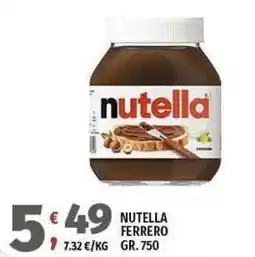 Vivo Supermercati Nutella Ferrero offerta