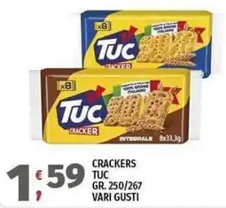 Vivo Supermercati CRACKERS TUC offerta