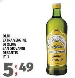 Vivo Supermercati Olio extra vergine di oliva San Giovanni Desantis offerta