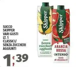 Vivo Supermercati Succo Skipper offerta