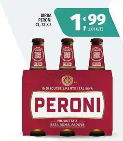 Vivo Supermercati Birra Peroni offerta