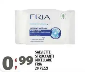 Vivo Supermercati Salviette struccanti micellare FRIA offerta