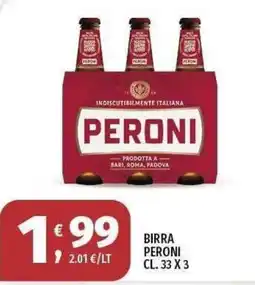 Vivo Supermercati Birra Peroni offerta